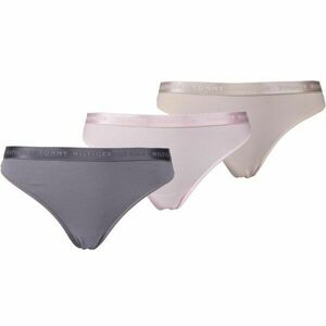 Tommy Hilfiger EVERYDAY LUXE 3 PACK Chilot tanga femei, bej, mărime imagine
