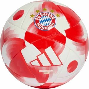 adidas FC BAYERN MINI HOME Minge de fotbal mini, alb, mărime imagine