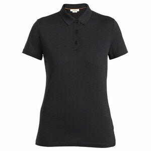 Tricou cu mânecă scurtă Merino pentru femei Icebreaker 150 Tech Lite III, negru imagine