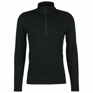 Icebreaker Tricou termic cu fermoar pentru bărbați 200 Oasis, negru imagine