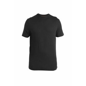Icebreaker Tricou cu mânecă scurtă Merino pentru bărbați 150 Tech Lite III, negru imagine