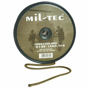 Mil-Tec COYOTE COYOTE 9MM (30M) COMMANDO LANO imagine