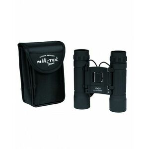 Mil-Tec Binoclu pliabil 10x25, negru imagine