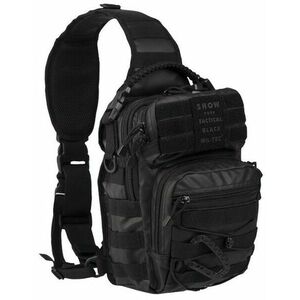 Mil-tec Tactical Rucsac cu o bretea, negru 10l imagine