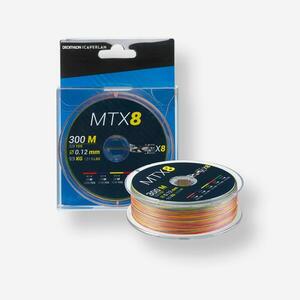 Fir textil 8 fire MTX8 MULTICOLOR 300M 12/100 pescuit marin imagine