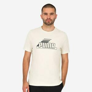 Tricou bumbac Fitness PUMA Gri Bărbați imagine