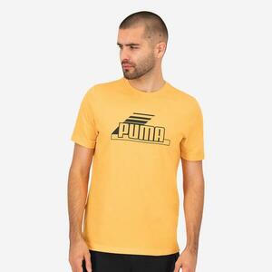 Tricou bumbac Fitness PUMA Portocaliu Bărbați imagine
