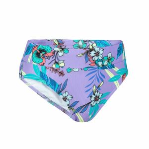 Slip de baie texturat 500 Bao Orhidee Mov Fete imagine