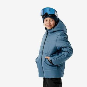 Geacă Schi călduroasă și impermeabilă 100 warm Albastru Copii imagine