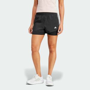 Şort Fitness 2 în 1 Negru Damă imagine
