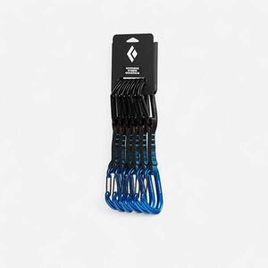 Set 6 Bucle echipate Escaladă/Alpinism HOTFORGE HYBRID 12 cm Albastru imagine