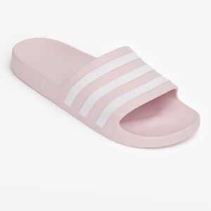 Papuci piscină ADILETTE AQUA Roz-Alb imagine