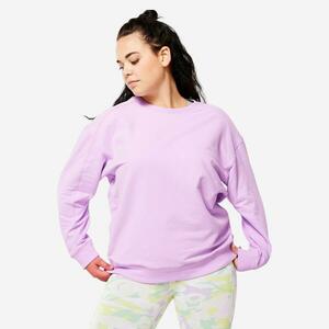 Hanorac oversize Fitness Mov Damă imagine