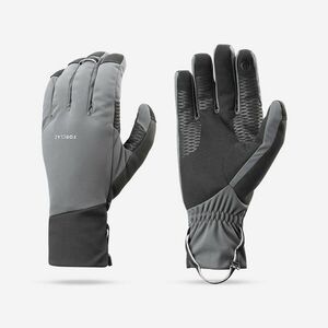 Mănuși cu inserții tactile și protecție anti-vânt Trekking MT900 Gri Adulți imagine