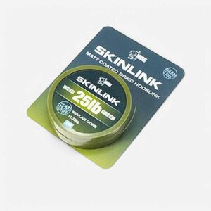 Fir cu înveliș de protecție Pescuit la crap Skinlink Semi-Stiff 25lb 10m Weed imagine