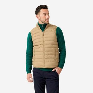 Vestă de golf MW500 Bej Bărbați imagine