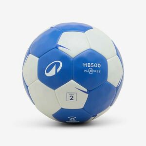 Minge de handbal fără rășină mărimea 2 - Waxfree Ultragrip Albastru-Alb imagine