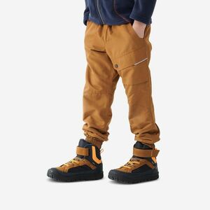 Pantalon Iarnă Călduros Hidrofob Drumeție NH100 Maro Copii 2-6 ani imagine