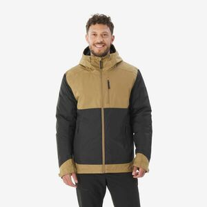 Geacă Parka Iarnă Impermeabilă Drumeție pe zăpadă NH500 -10°C Maro Bărbați imagine