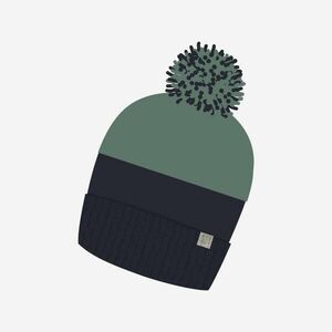 Căciulă de schi fabricată în Franța GRAND NORD 500 Verde-Negru Copii imagine