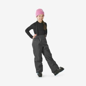 Pantalon de schi 100 Negru Copii 6-14 ani imagine
