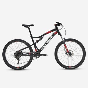 Bicicletă MTB ST 530 S 27, 5" Negru-Roșu imagine