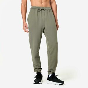 Pantalon de trening slim Fitness Verde Kaki Bărbaţi imagine
