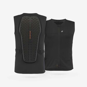 Vestă protecție spate MTB, schi și snowboard DBCK 500 Negru Bărbați imagine