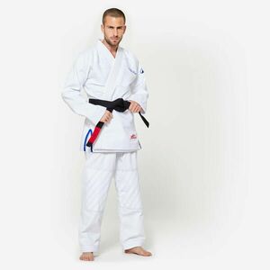 Kimono Jiu-Jitsu brazilian 450g/m² Alb imagine