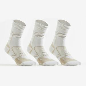 Set 3 Perechi Şosete Lungi Tenis RS900 Alb imagine