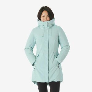 Geacă Parka Iarnă Impermeabilă Drumeție pe zăpadă NH500 -10°C Verde Damă imagine