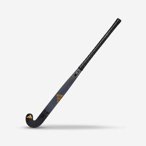 Crosă hochei pe iarbă ADIDAS ESTRO7 nivel mediu (mid bow) 20% carbon Negru și auriu imagine