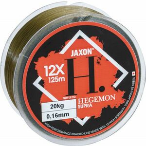 Fir Textil Jaxon Hegemon Supra 12 X, Olive, 125m (Diametru fir: 0.20 mm) imagine