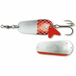 Lingura oscilanta Cormoran Cora-Z, Silver-Red, 5 cm, 16g imagine