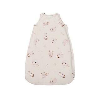 Sac de dormit toamna/iarna pentru copii Lorelli Beige Bunnies, inaltimea maxima de 95 cm imagine
