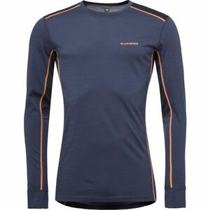 Klimatex TASMAN MERINO Tricou blend merino pentru bărbați, albastru închis, mărime imagine