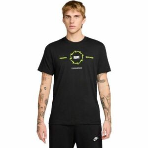 Nike M NSW TEE 6MO SWSH FAHO25 Tricou pentru bărbați, negru, mărime imagine