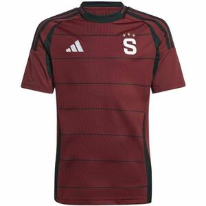 adidas SPARTA PRAGUE 24/25 HOME JERSEY KIDS Tricou de fotbal copii, vișiniu, mărime imagine
