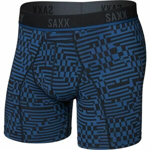 SAXX KINETIC LIGHT-COMPRESSION MESH BOXER BRF Boxeri bărbați, albastru, mărime imagine