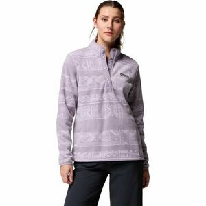 Columbia BENTON SPRINGS™ PRINTED 1/2 SNAP Hanorac fleece femei, mov, mărime imagine