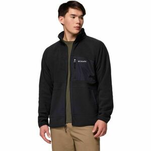 Columbia FAST TREK OVERLAY FULL ZIP Hanorac fleece bărbați, negru, mărime imagine