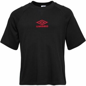 Umbro ICONIC BOXY TEE Tricou de bărbați, negru, mărime imagine