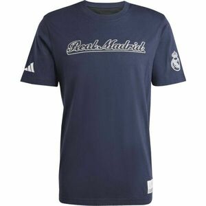 adidas REAL MADRID US Tricou de bărbați, albastru închis, mărime imagine