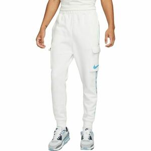 Nike NSW REPEAT SW FLC CARGO PANT Pantaloni trening bărbați, alb, mărime XXL imagine