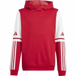 adidas SQUADRA 25 SW HOODY Y Hanorac sport de copii, roșu, mărime imagine