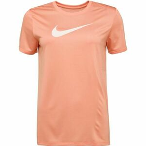 Nike DRI-FIT Tricou pentru femei, somon, mărime imagine