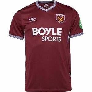 Umbro WEST HAM HOME SS SHIRT Tricou de fotbal bărbați, vișiniu, mărime imagine