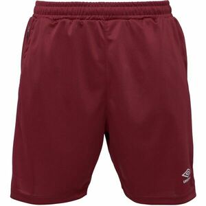 Umbro TRAINING KNIT SHORT Șort sport bărbați, vișiniu, mărime imagine