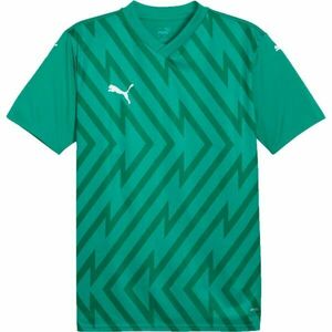 Puma TEAMGLORY JERSEY Tricou de fotbal bărbați, verde, mărime imagine