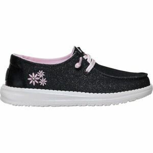 HEY DUDE WENDY Y SHIMMER FLOWER Încălțăminte casual pentru copii, negru, mărime imagine